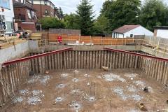 Reinforced Concrete Pile Installation