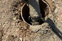 Pile installation with sleeving upper section clay ground conditions WD6