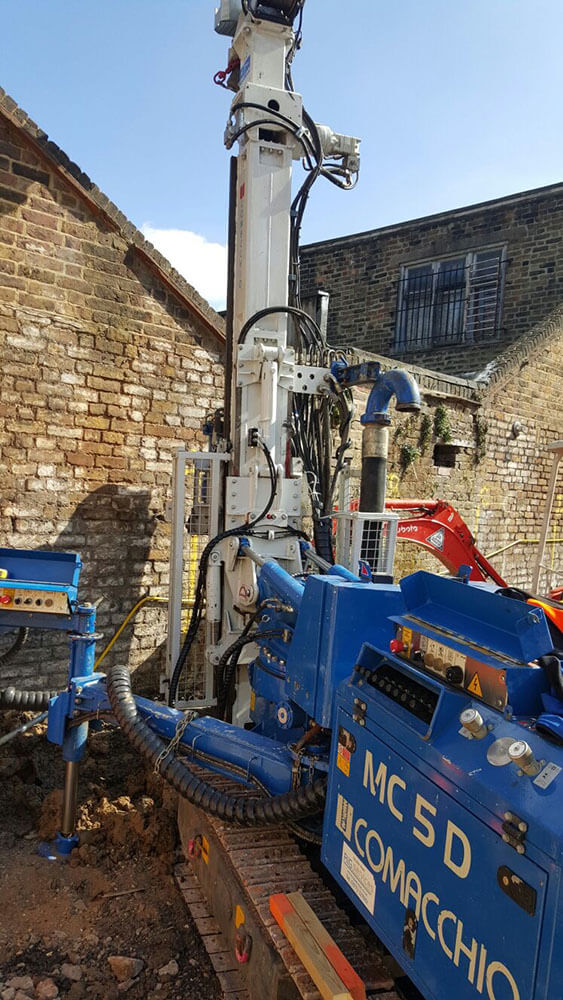 piling contractors in london