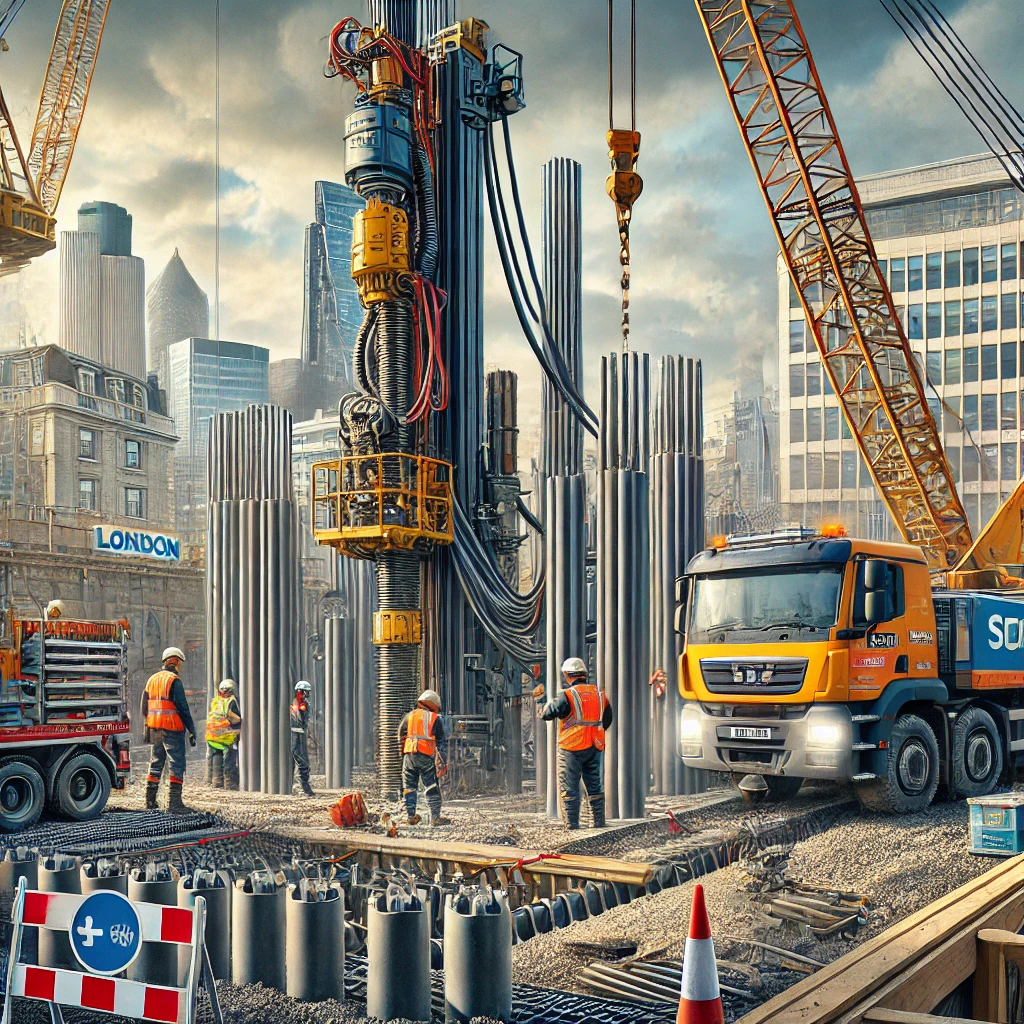 KHB Piling LTD: Comprehensive Piling Services Across London’s Boroughs, KHB Piling