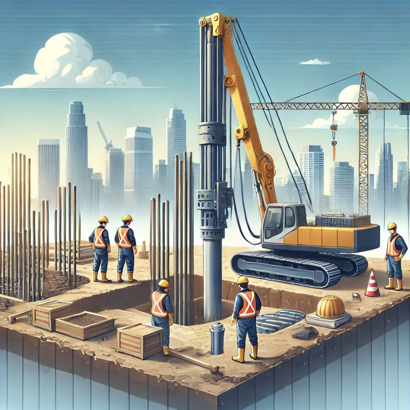 Professional Groundwork Services in London – KHB Piling LTD