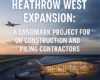 Heathrow West Expansion: A Landmark Project for UK Construction and Piling Contractors