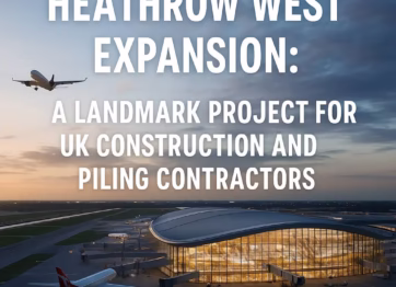 Heathrow West Expansion: A Landmark Project for UK Construction and Piling Contractors